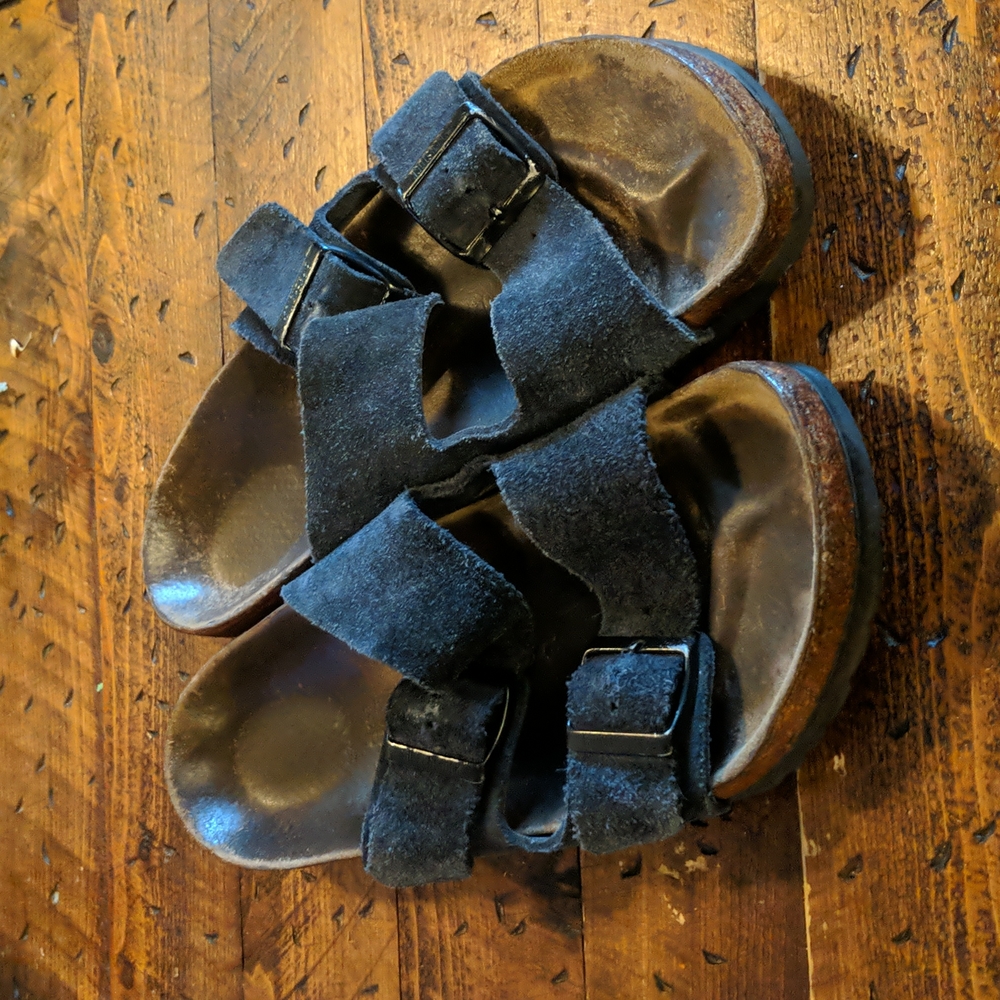 Birkenstock sandals Navy